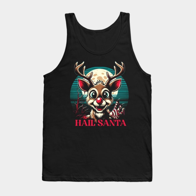 Hail Santa Tank Top by Trendsdk